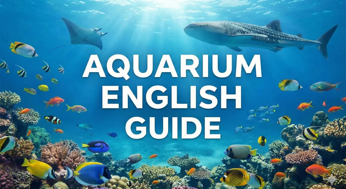 英語の「水族館」完全ガイド|発音と生き物・飼育員の関連表現
