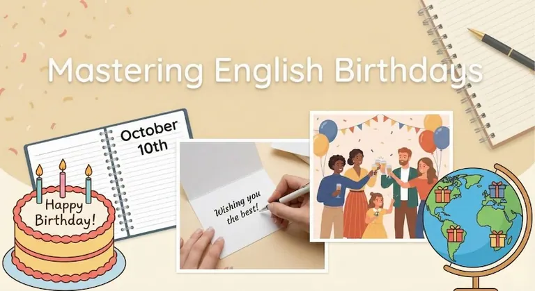 英語で「誕生日」を極める!日付の書き方からネイティブ流の祝い方・メッセージまで完全ガイド