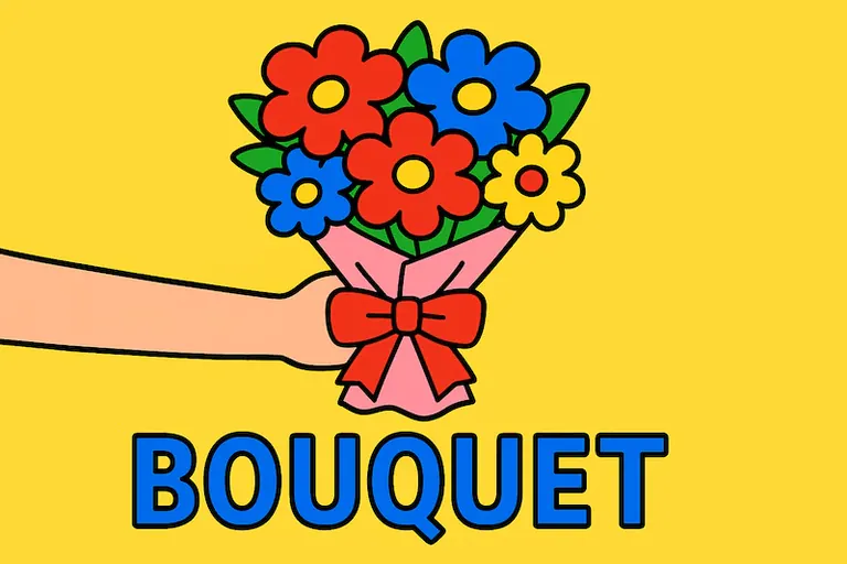 bouquet(ブーケ)の意味・発音は?「花束」以外の意味や意外な語源も