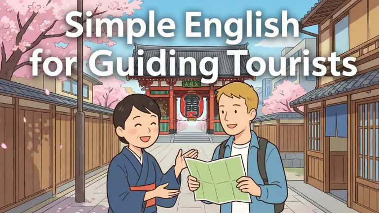 【観光案内編】ボランティアや道案内で使える英語フレーズ集