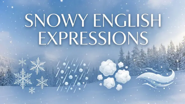「雪」の英語表現|粉雪・みぞれの種類から「積もる・溶ける」の動詞まで