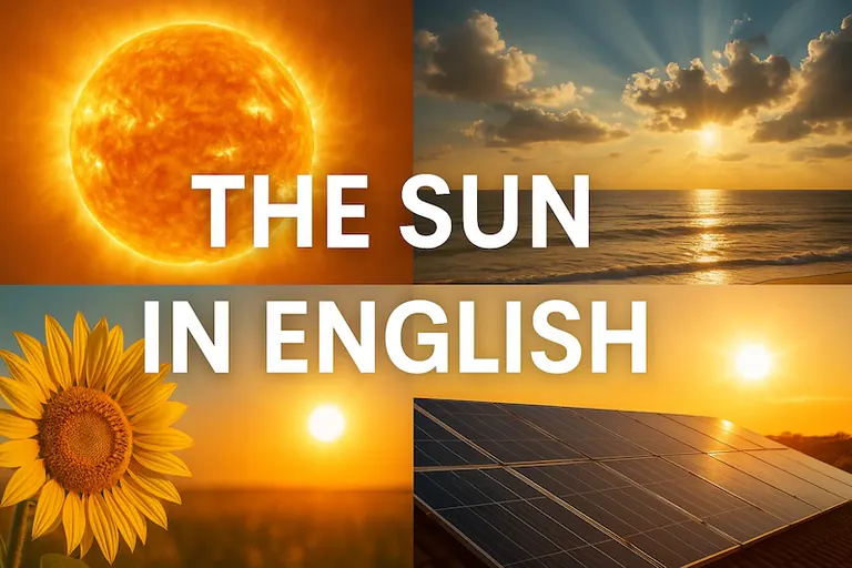 「太陽」の英語表現|sun, sunlight, sunshineの違いと昇る・沈むの動詞まで