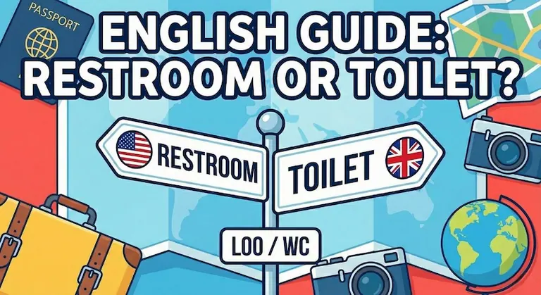 「トイレ」は英語で?の正しい使い分けと必須フレーズ