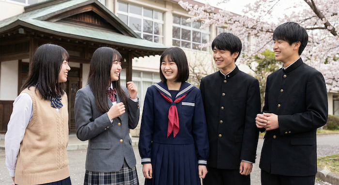 ブレザー?学ラン?日本の制服 アイキャッチ